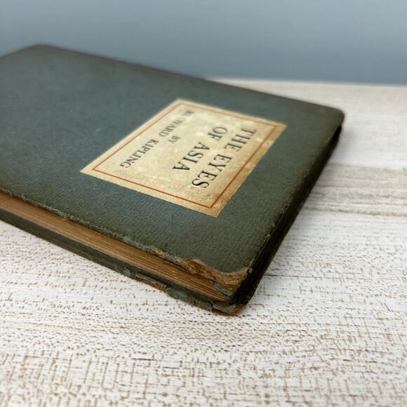 The Eyes of Asia by Rudyard Kipling 1918 Vintage Antique Hardcover WWI Book - Picture 9 of 14